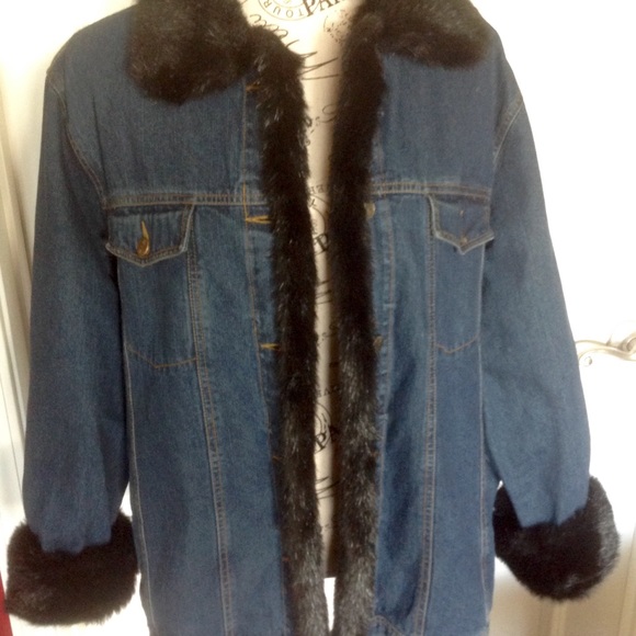 dennis basso denim jacket